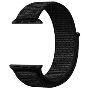 Watchband Ancus 38/40mm για Apple Watch Sport series 4/3/2/1 Μαύρο.