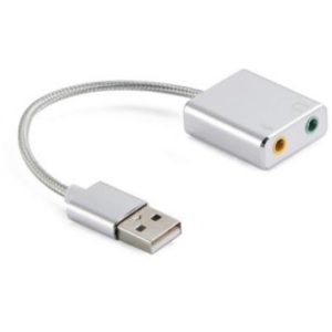 Εξωτερική κάρτα ήχου 7.1 USB to Jack 3.5mm F για PC/MAC/Linux Well