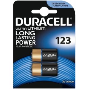 Duracell Ultra Μπαταρίες Λιθίου CR123A 3V 2τμχ (DUCR123A)(DURDUCR123A).