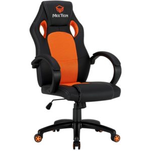 MT-CHR05 Gaming Καρέκλα / Μαύρο + Πορτοκαλί.( 3 άτοκες δόσεις.)