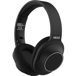 Akai BTH-P23 Ασύρματα Bluetooth over ear ακουστικά Hands Free με micro SD και ραδιόφωνο.
