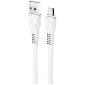 Καλώδιο σύνδεσης Hoco X40 Noah USB σε Micro-USB Fast Charging 2.4A Λευκό 1m.