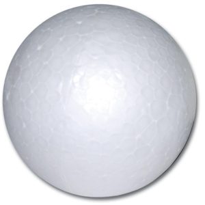 Μπάλα από πολυστιρένη-φελιζόλ 150χιλ. (Σετ 10τεμ).