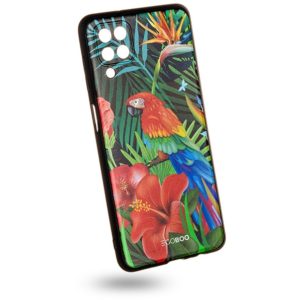 EGOBOO Case Mat TPU Jungle Parrot (Samsung A12)