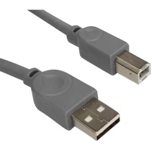 POWERTECH καλώδιο USB 2.0 σε USB Type Β CAB-U144, copper, 1.5m, γκρι CAB-U144.