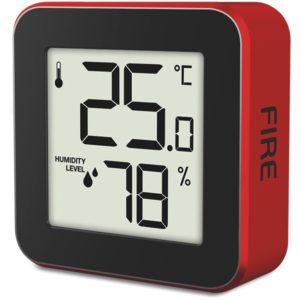 LIFE ALU MINI FIRE HYGROMETER and THERMOMETER LIFE.