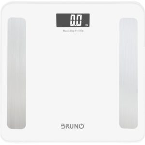 BRUNO Smart ψηφιακή ζυγαριά με λιπομετρητή BRN-0058, έως 180kg, λευκή BRN-0058.