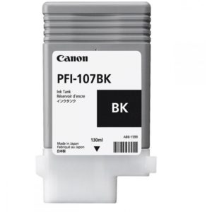 Ink Canon PFI-107 Black - 130ml. 6705B001.( 3 άτοκες δόσεις.)