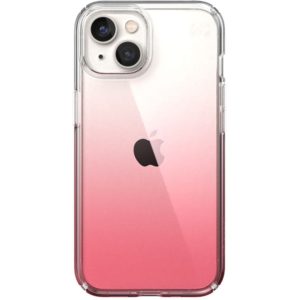 SPECK (150064-9509) IPHONE 14 CASE, PRESIDIO PERFECT CLEAR OMBRE (CLEAR/VINTAGE ROSE FADE).