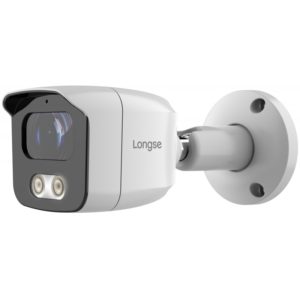 LONGSE IP κάμερα BMSAGC400WH, 2.8mm, 4MP, αδιάβροχη IP67, PoE BMSAGC400WH.( 3 άτοκες δόσεις.)
