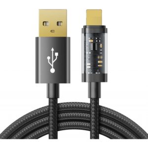JOYROOM καλώδιο USB σε Lightning S-UL012A12, 2.4A, 1.2m, μαύρο S-UL012A12-BK.