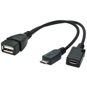 CABLEXPERT USB ADAPTER CABLE OTG AF + MICRO BF TO MICRO BM CABLE 0,15m A-OTG-AFBM-04