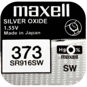 Buttoncell Maxell 373 SR916SW Τεμ. 1.