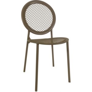 Καρέκλα Varossi Zenia-C Μόκα 54 x 57 x 90 700-023( 3 άτοκες δόσεις.)