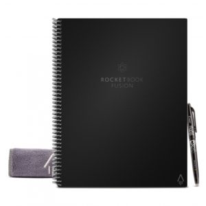 ROCKETBOOK FUSION LETTER (EVRF-L-RC-A-FR) INFINITY BLACK (7 PAGE STYLES).( 3 άτοκες δόσεις.)