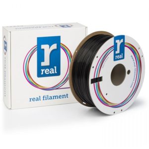REAL PLA Pro 3D Printer Filament - Black - spool of 1Kg - 1.75mm (REFPLAPROBLACK1000MM175).( 3 άτοκες δόσεις.)