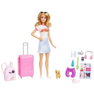 Mattel Barbie: Travel Set with Puppy (HJY18).