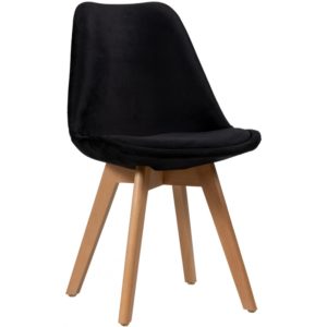 Καρέκλα Varossi Καρέκλα Demy Fabric Μαύρο 49 x 54 x 83 300-318( 3 άτοκες δόσεις.)