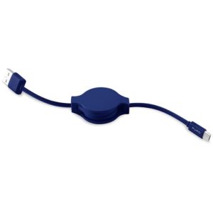 Puro Καλώδιο Φόρτισης και Μεταφοράς Δεδομένων Micro USB - Σκούρο Μπλε