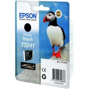 Epson Μελάνι Inkjet T3241 Black (C13T32414010) (EPST324140).