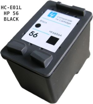 Συμβατό Inkjet για HP No 56XL, 22ml, Black INK-H56XL.