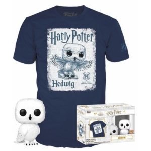 Funko Pop! Tee (Adult): Harry Potter - Hedwig Vinyl Figure T-Shirt (M).( 3 άτοκες δόσεις.)