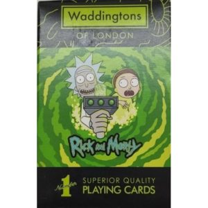 Winning Moves: Waddingtons No.1 - Rick and Morty NEW 2022 (WM02910-EN1).
