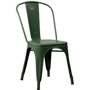 RELIX Καρέκλα, Μέταλλο Βαφή Πράσινο 44x49x84cm Ε5191,3W.