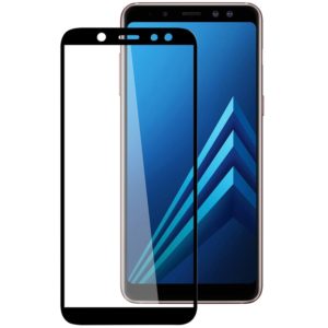 POWERTECH Tempered Glass 5D Full Glue για Samsung A6 Plus 2018, Black TGC-0227.