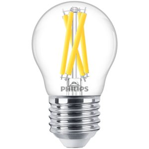 Philips E27 LED WarmGlow Filament Ball Bulb 5.9W (60W) (LPH02547) (PHILPH02547).