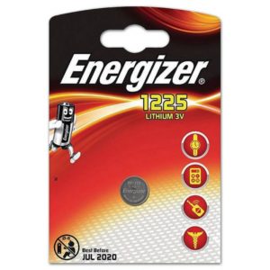 Buttoncell Energizer Lithium CR1225 3V Τεμ. 1.