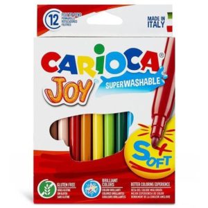 Carioca Joy μαρκαδόροι 12 χρωμάτων (Σετ 12τεμ).