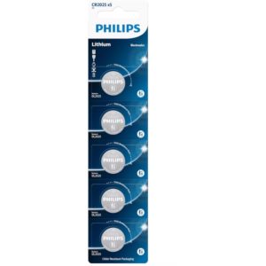 Philips CR2025P5/01GRS Μπαταρίες λιθίου 5 τμχ CR 2025 150 mAh 3 V.