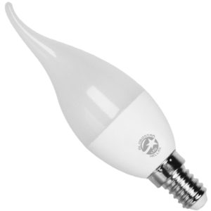 Λάμπα LED E14 Κεράκι C37T 6W 230V 570lm 260° Φυσικό Λευκό 4500k GloboStar 01692.