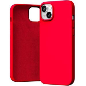 Θήκη Goospery Silicone για Apple iPhone 14 Κόκκινη.