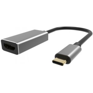 POWERTECH αντάπτορας USB Type-C σε HDMI PTH-057, 4K, γκρι PTH-057.