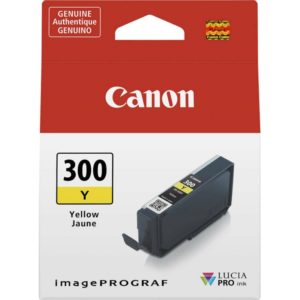 Canon PFI-300 Μελάνι Εκτυπωτή InkJet Κίτρινο (4196C001) (CANPFI-300Y).