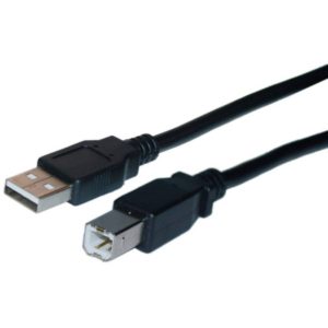 Καλώδιο Σύνδεσης Jasper USB 2.0 USB-A Αρσενικό σε USB-B Αρσενικό 1,8m Μαύρο.