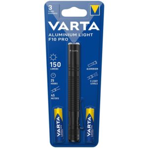 VARTA Φακός LED Aluminium Light F10 + 2xAAA 16606101421