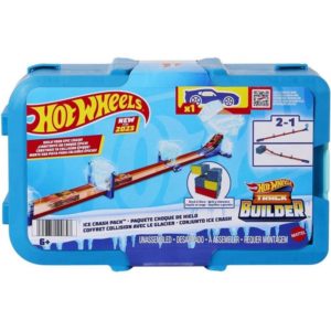 Mattel Hot Wheels: Track Builder - Ice Crash Pack Set (HKX40).