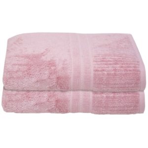 Anna Riska Πετσέτα Χεριών 30x50 Modal 2 Blush Pink