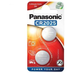 Buttoncell Panasonic CR2025 3V Τεμ. 2.