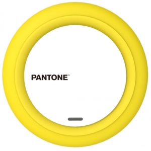 Pantone Qi Wireless Charger Yellow PT-WC001Y.