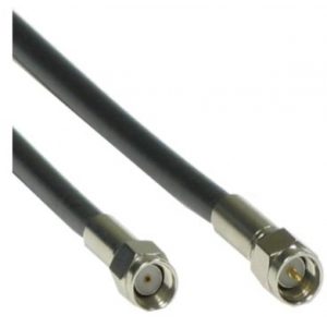 ANTENNA CABLE MALE REVERSED - SMA MALE to SMA FEMALE REVERSED- LMR200 2m BK 62066