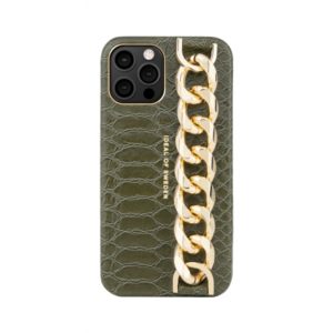 IDEAL OF SWEDEN Statement Case Chain Handle iPhone 12/12 Pro Green Snake IDSCAW20-2061-226.( 3 άτοκες δόσεις.)