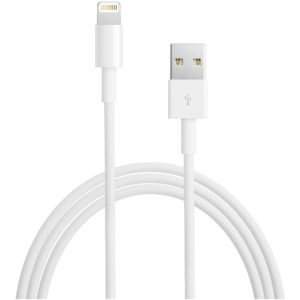 Apple Charge Cable USB to Lightning Λευκό 1m (MXLY2ZM/A) (APPMXLY2ZM/A).
