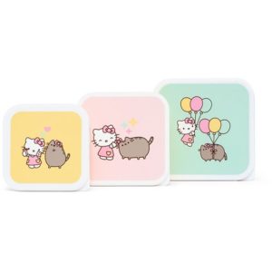 Φαγητοδοχειο Pusheen & Hello Kitty Σετ 3 Τεμαχιων. (PSHKSKBX3)