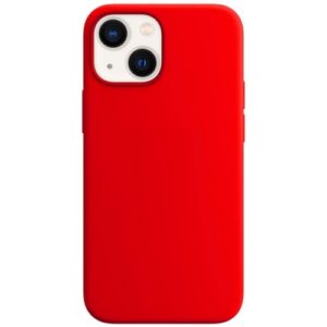 Θηκη Liquid Silicone για Apple iPhone 13 Mini Κοκκινη. (0009096271)