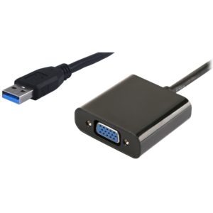POWERTECH αντάπτορας USB 3.0 σε VGA PTH-021, Full HD, μαύρο PTH-021.