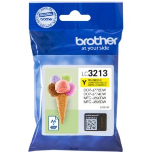 Brother Μελάνι Inkjet LC-3213Y Yellow (LC-3213Y) (BRO-LC-3213Y).